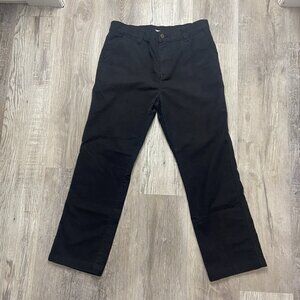 Canterbury New Zealand‎ Jeans Black Pants Mens Size 32 (Fits 32x27.5)